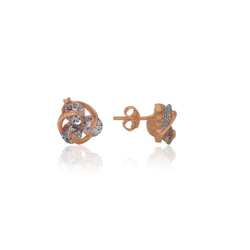 Kristalize taşlı pervane Küpe SGTL6158
