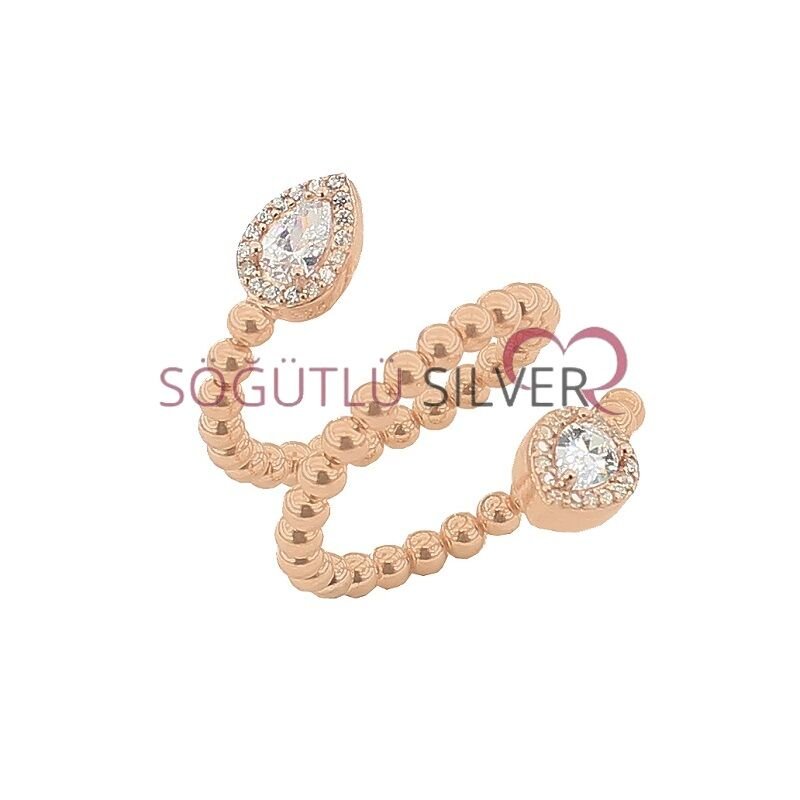 rose damla yüzük SGTL2977