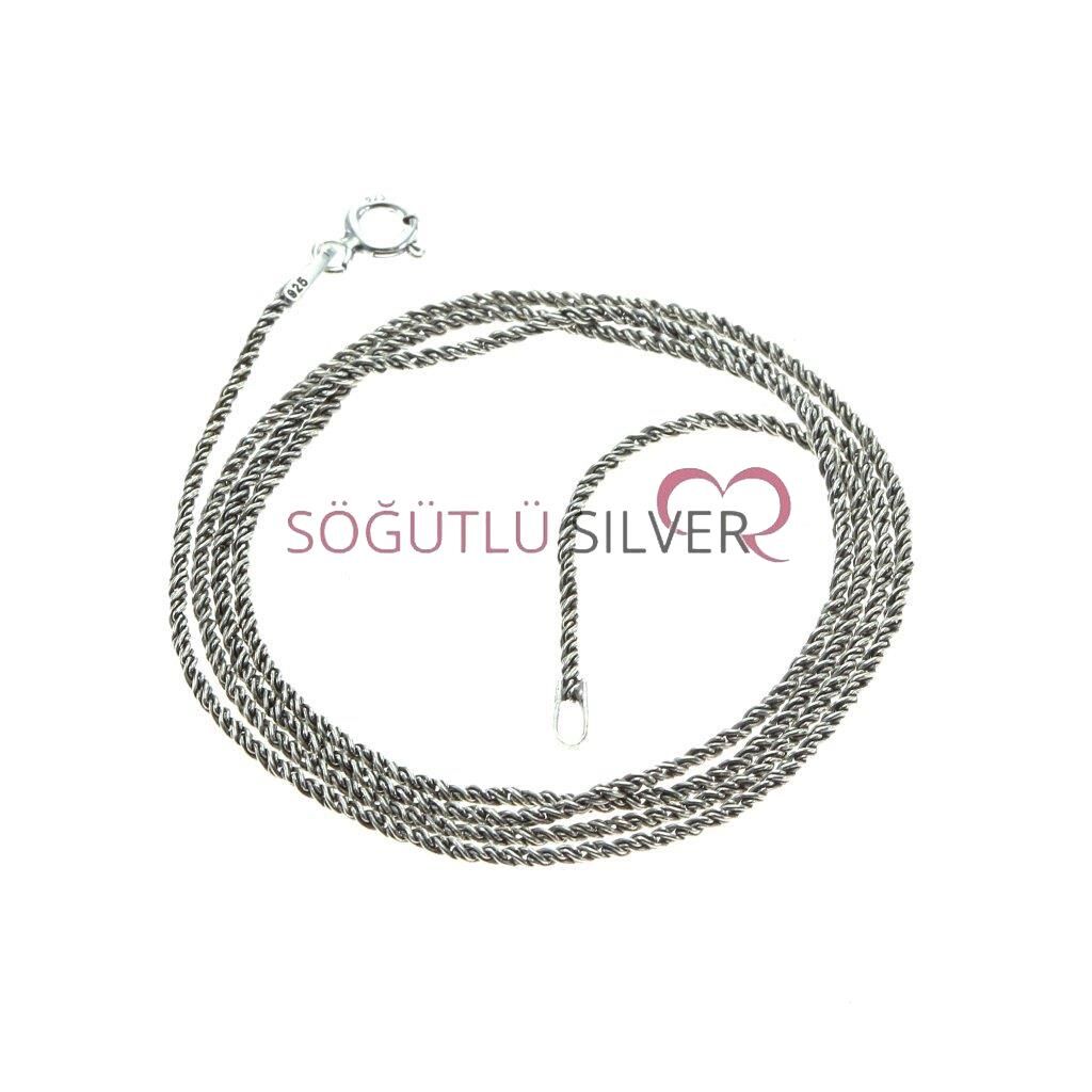 Oksitli Burma Kalın Zincir SGTL6365