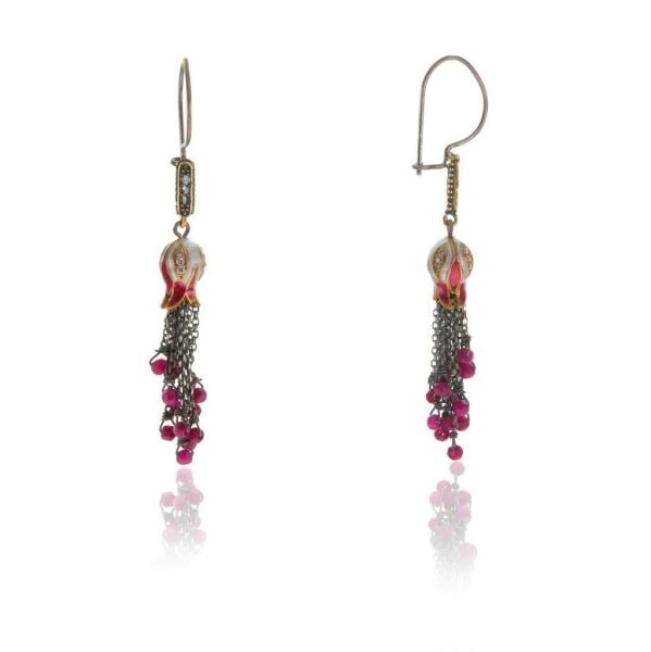 Mineli Püsküllü Lale Takım SGTL6729