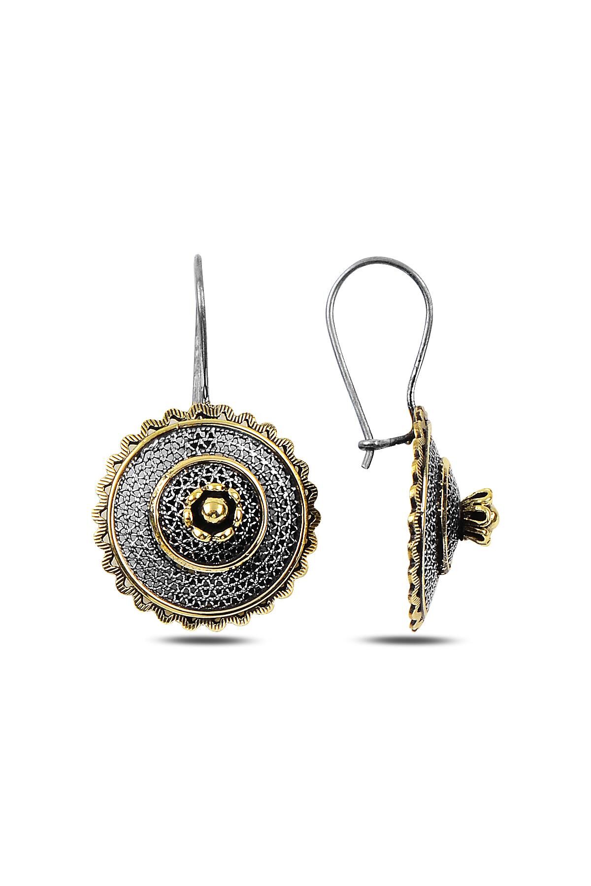 Gümüş otantik telkari küpe SGTL10301KUPE