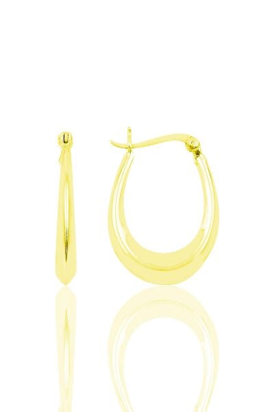 Gümüş çanta modeli halka küpe SGTL9885GOLD