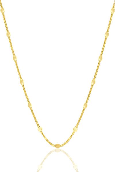 Gümüş altın yaldızlı pullu gurmet kolye bileklik seti SGTL11056GOLD