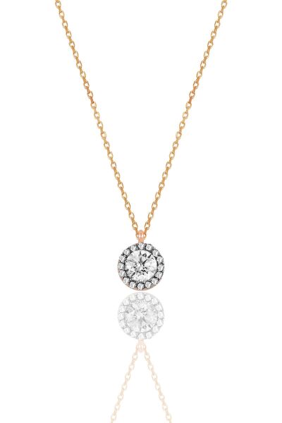 Gümüş rose elmas montörlü üçlü set  SGTL11053ROSE