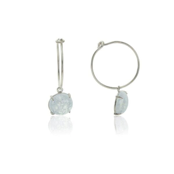 kristalize taşlı küpe SGTL6071