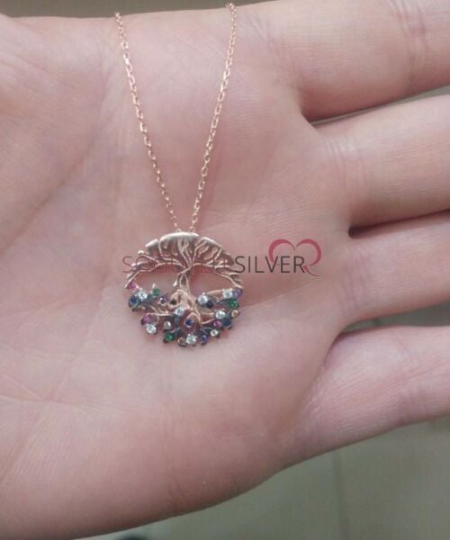 (Tuba Ağacı) Cennet Ağacı kolye SGTL5525