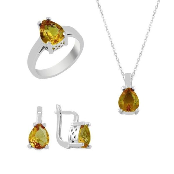 Zultanit taşlı üçlü set SGTL7368
