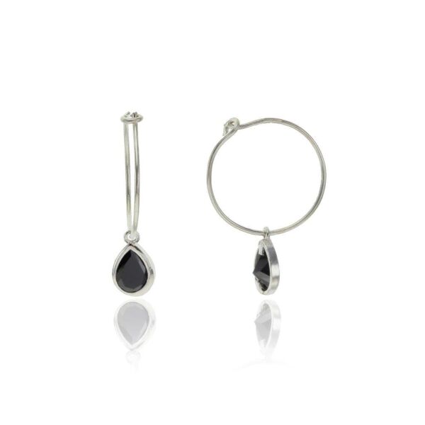 Onix Taşlı Halka Küpe SGTL6088