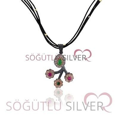 YAKUT ZÜMRÜT ÜÇLÜ SET set8739