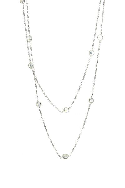 Gümüş sıra taşlı takım SGTL8532