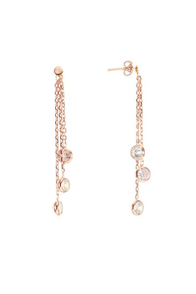Gümüş rose sıra taşlı takım SGTL8534
