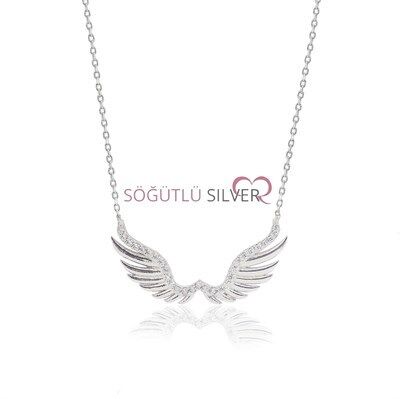 melek kanadı kolye SGTL3370