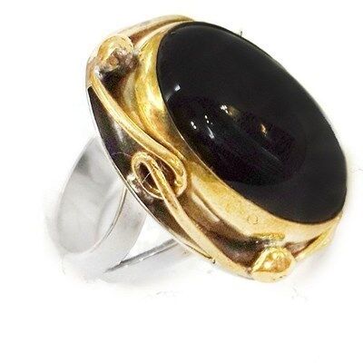 onix taşlı otantik yüzük yüzük8332