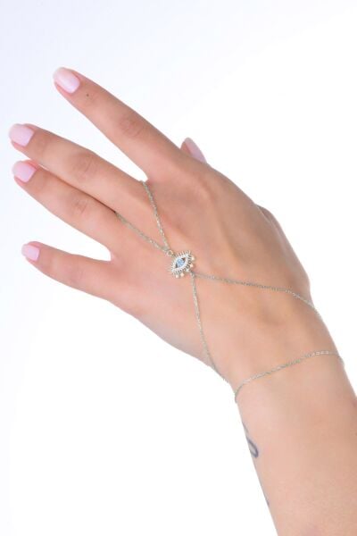 Gümüş rodyumlu zirkon taşlı lareyn şahmeran SGTL13011RODAJ