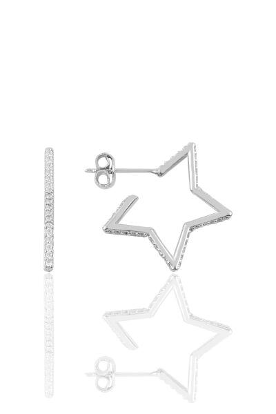 Gümüş star küpe SGTL9829