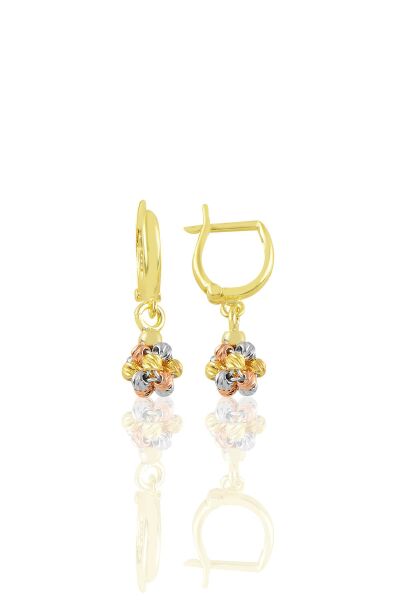 Gümüş altın yaldızlı, rodaj ve rose renkli dorissa dorica top üçlü set SGTL11344SET