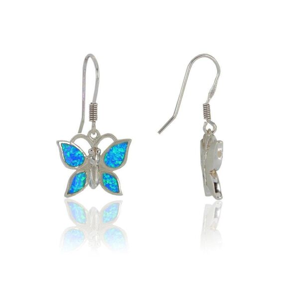 opal taşlı kelebek set SGTL4859