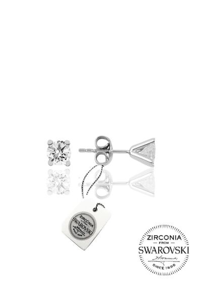 Gümüş Swarovski tek taş modeli üçlü set SGTL20503