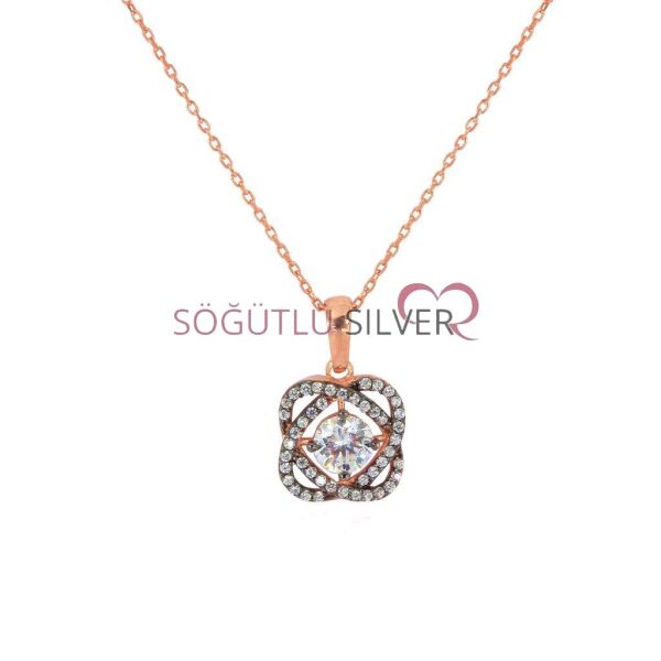 Gümüş taşlı dörtlü takım SGTL4862