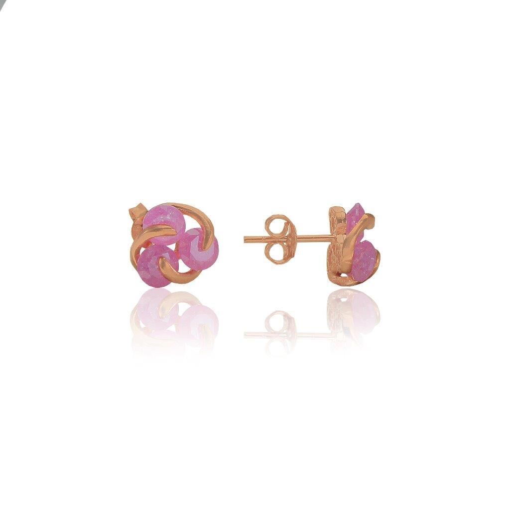 Kristalize taşlı pervane Küpe SGTL6155