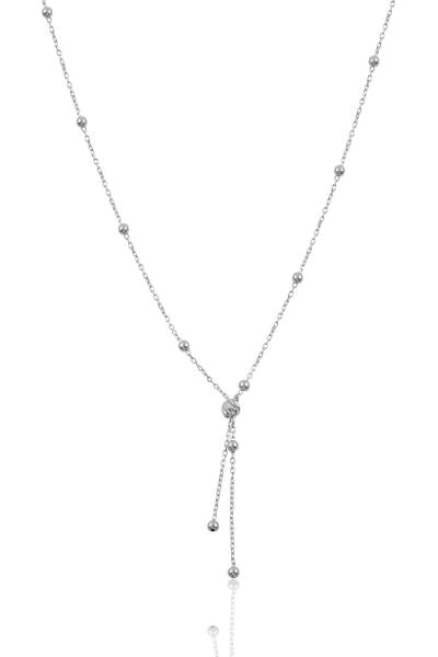 Gümüş  italyan toplu tasarım kolye SGTL11334RODAJ