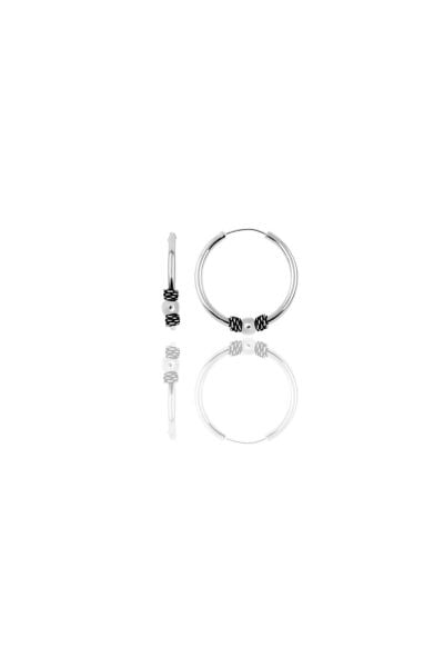 Gümüş 14 mm toplu halka küpe SGTL11280RODAJ