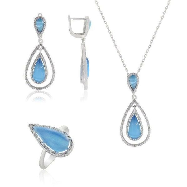 kedi gözü üçlü set SGTL3599