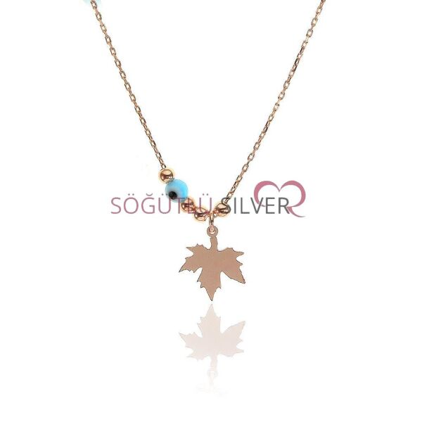Çınar yaprağı kolye SGTL6166
