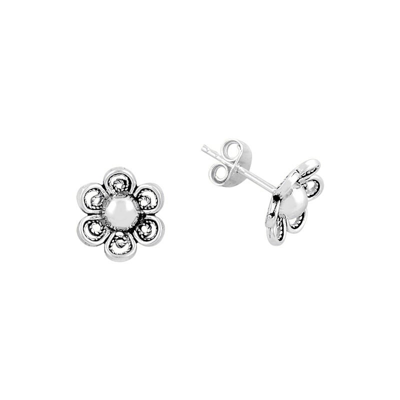 Mini telkari çiçek modeli küpe SGTL7438
