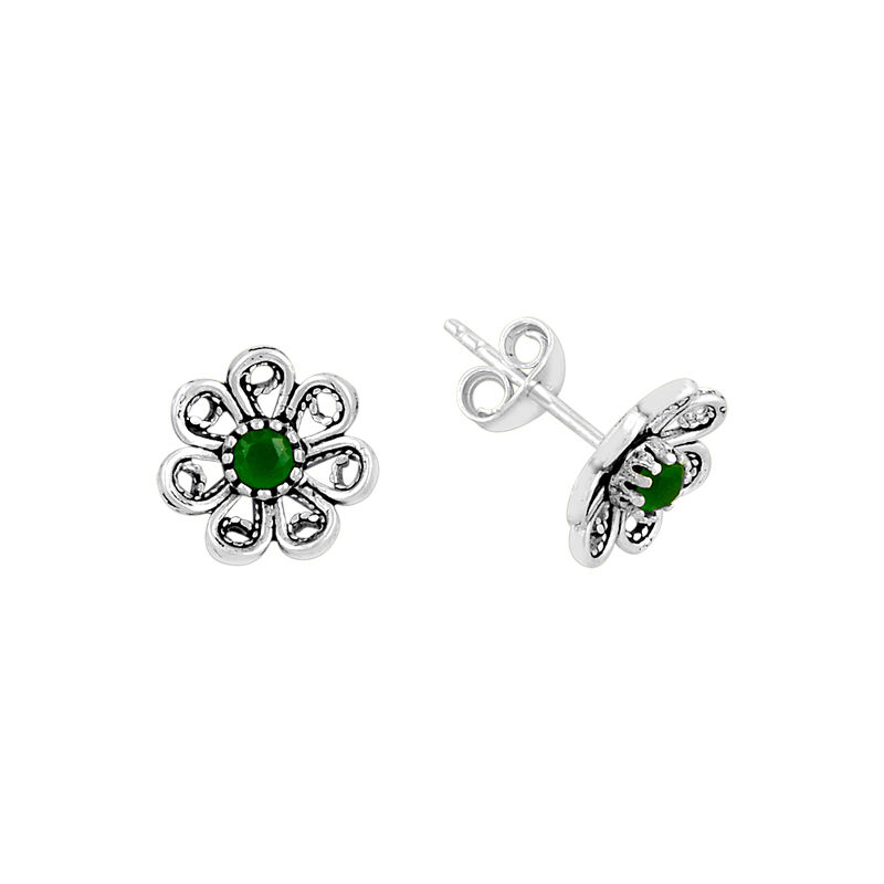 Mini telkari çiçek modeli küpe SGTL7439