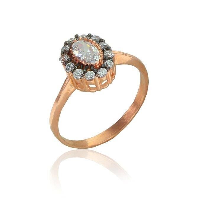 elmas montürlü mini yüzük SGTL6178