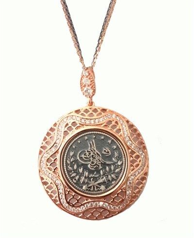 Osmanlı Tuğralı kolye kolye5287