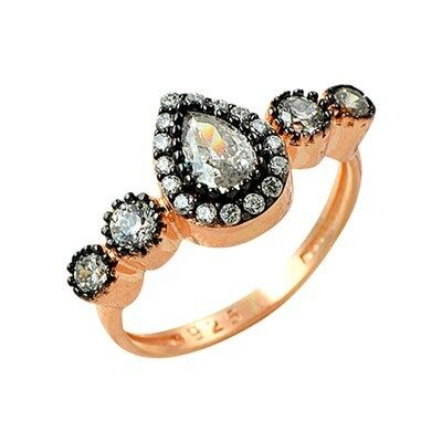 tria elmas modeli yüzük yuzuk8290