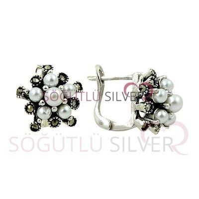 İNCİLİ MARKAZİT ÜÇLÜ SET SET8590