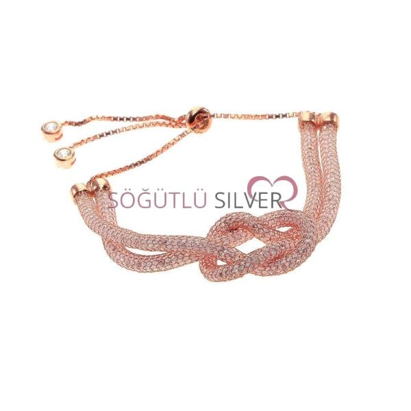 Fileli İçi Zirkon Taşlı Bileklik SGTL6195