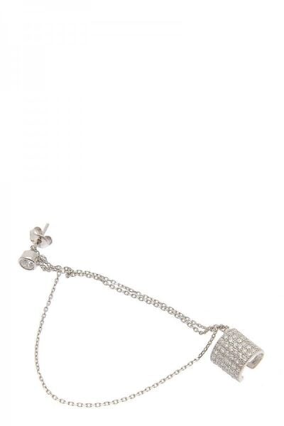 rodyumlu kıkırdak küpe SGTL922