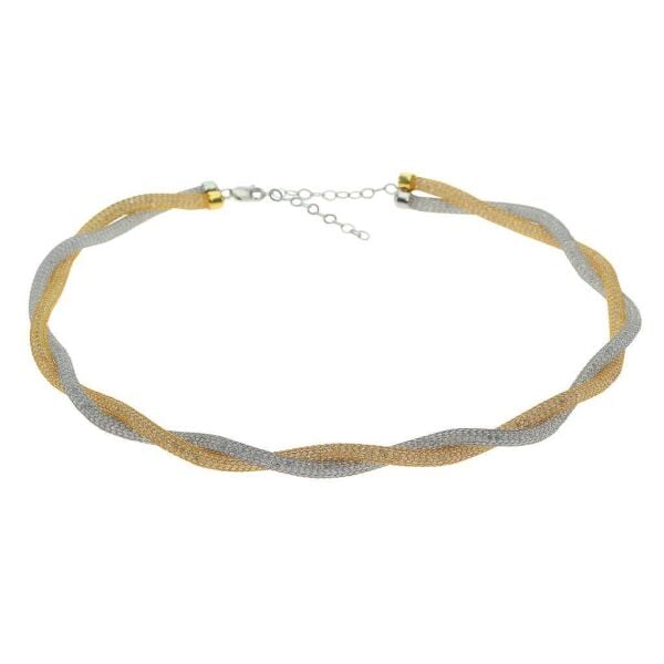 Fileli İçi Zirkon Taşlı Kolye SGTL6196