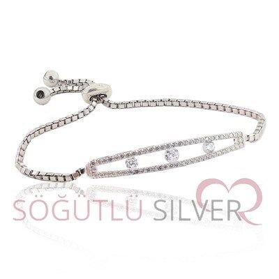 rodyumlu asansörlü bileklik bileklik67051