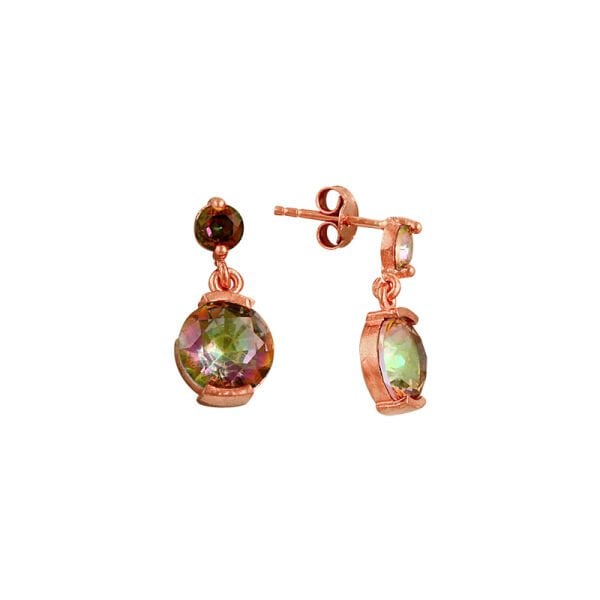 Mistik topaz taşlı küpe SGTL7469