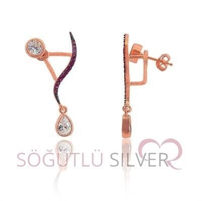 damlalı sihirli küpe kupe8198