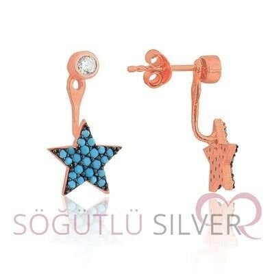 yıldızlı sihirli küpe kupe8197