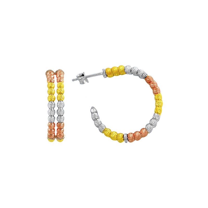 Renki orta boy dorica küpe SGTL7485