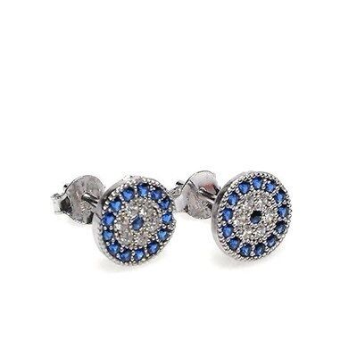 ZİRKON NAZAR BONCUKLU KÜPE küpe8970