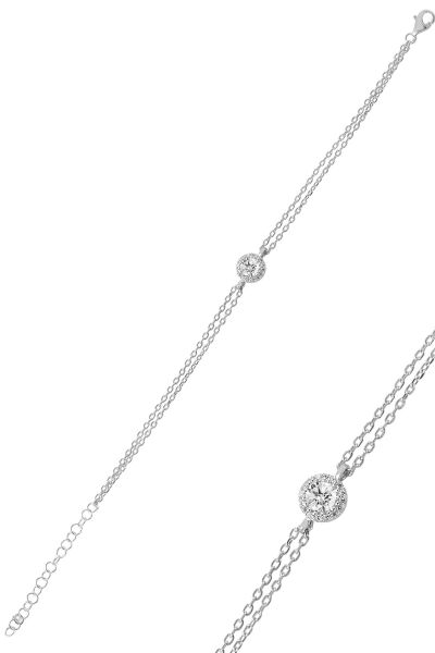 Gümüş pırlanta modeli set SGTL9893