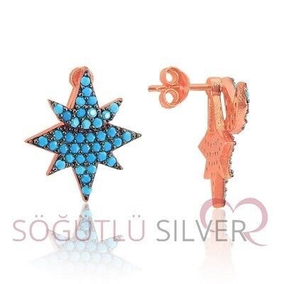ikili kutup yıldızı küpe kupe8183