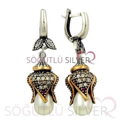 incili otantik üçlü set set8309