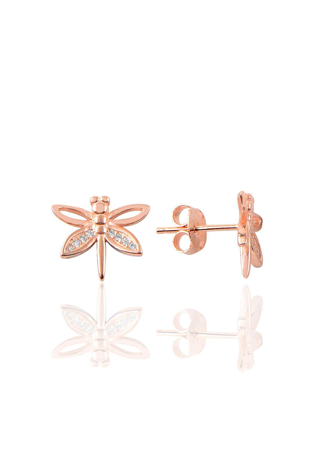 Gümüş yusufçuk modeli küpe SGTL9243