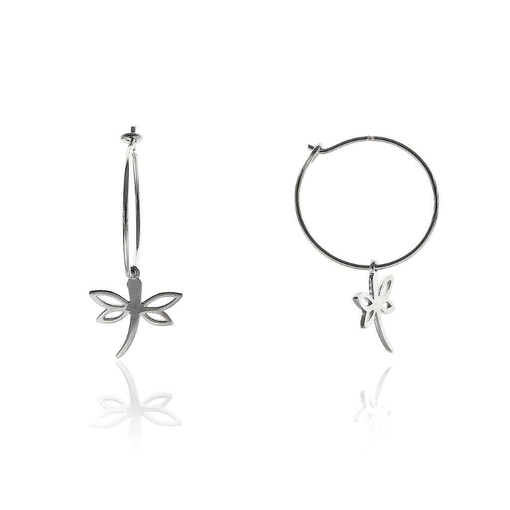 Yusufçuk Modeli Gümüş Küpe SGTL5687