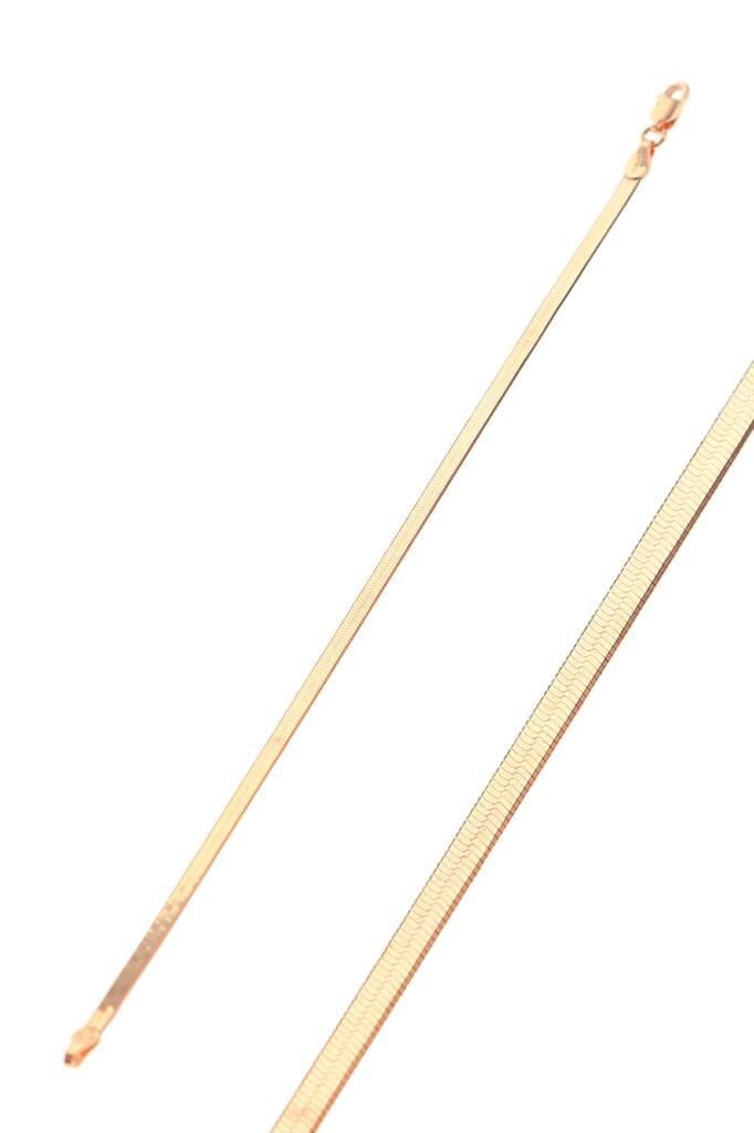 İtalyan yassı bileklik rose SGTL10854ROSE