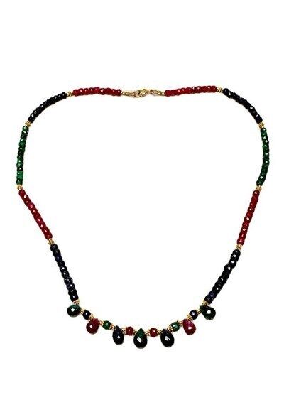 DAMLALI DİZİ kolye7885